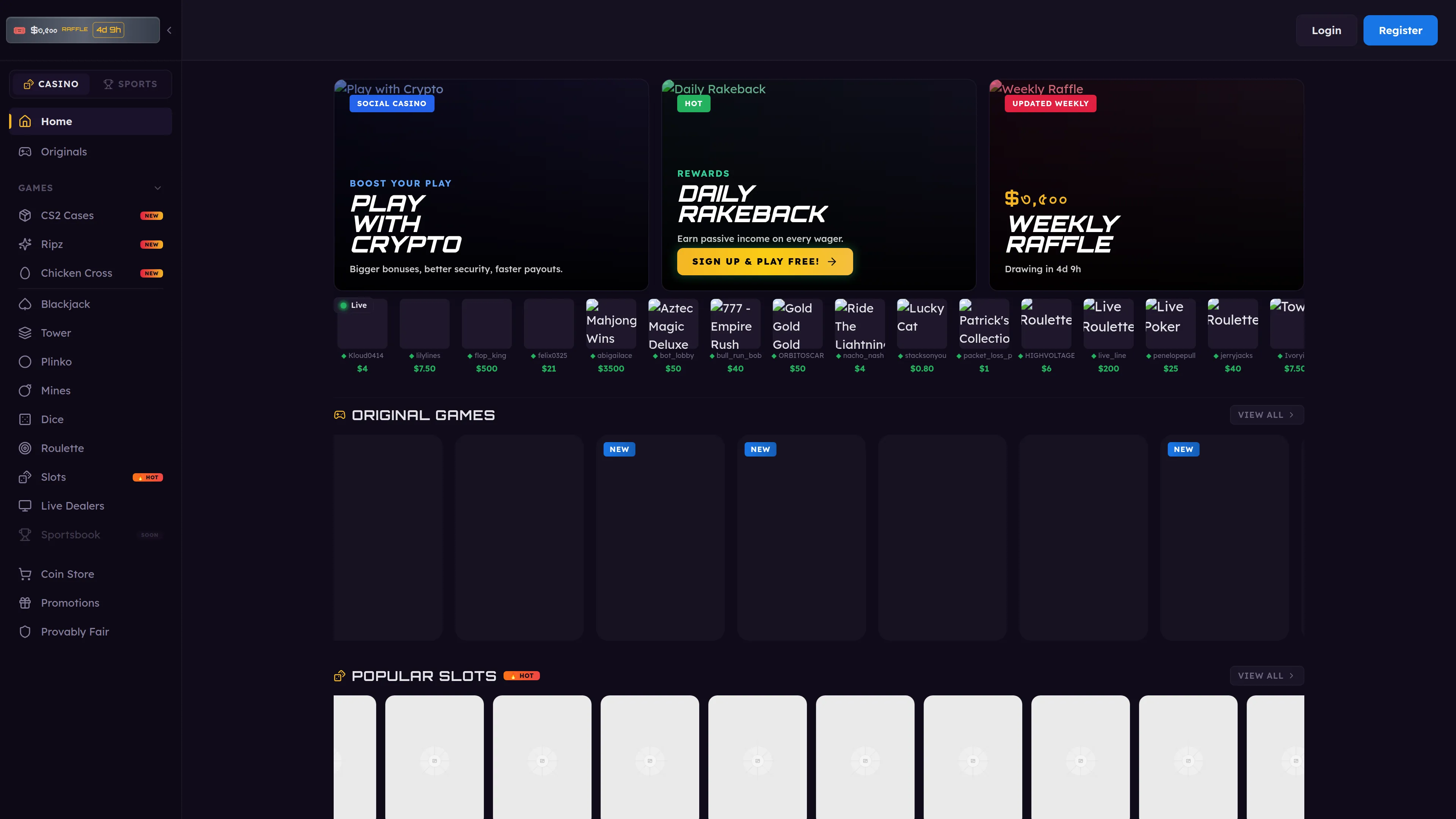 Homepage